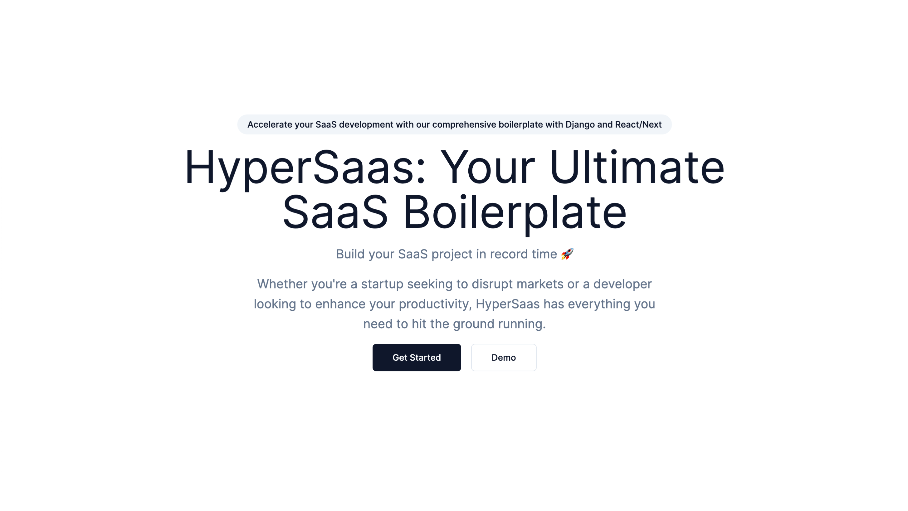 Hyper SaaS