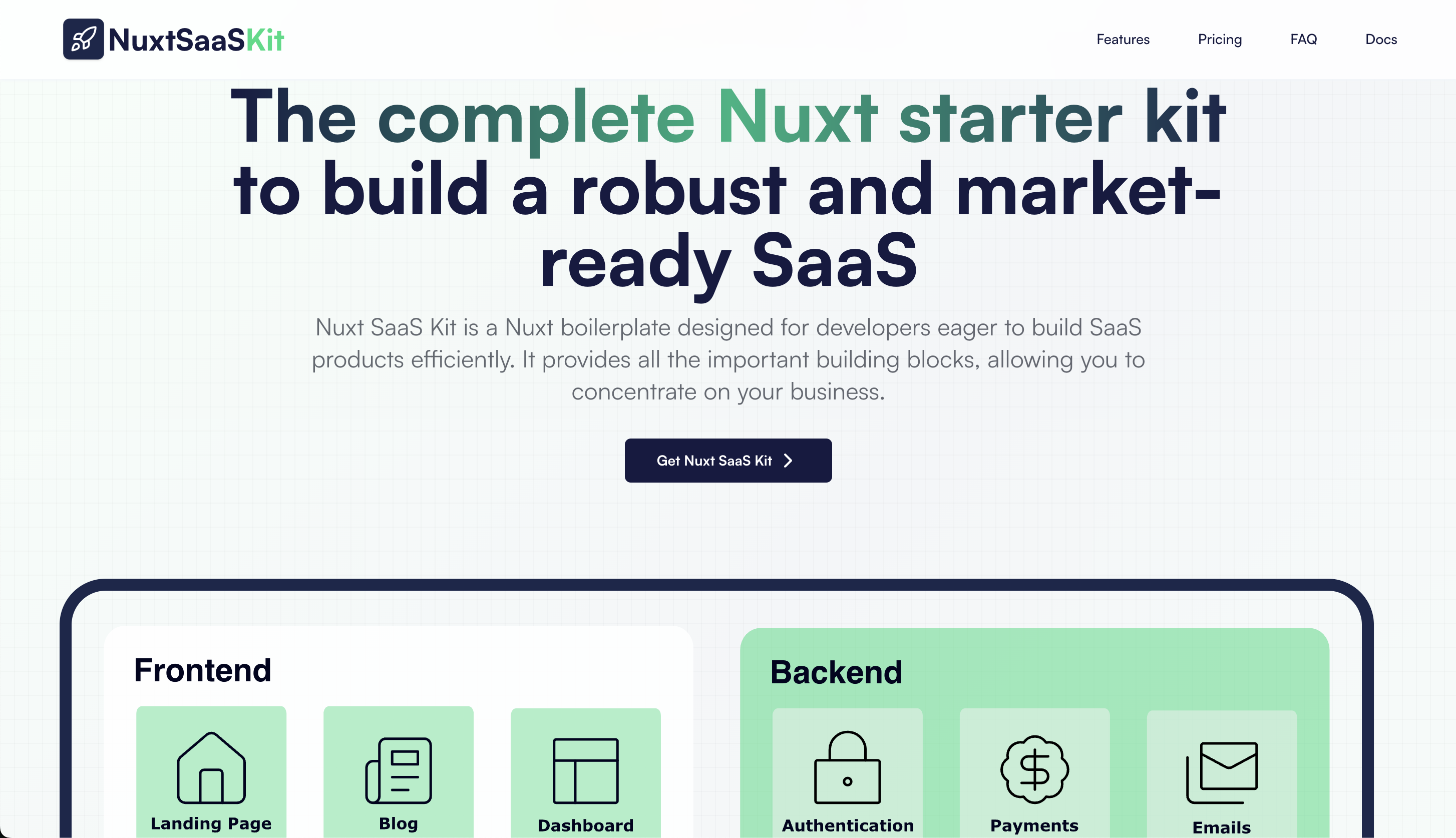 Nuxt SaaS Kit